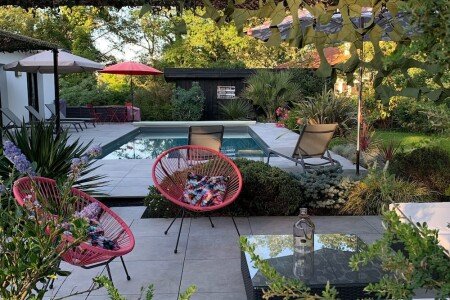 Villa contemporaine 5 chambres, avec piscine