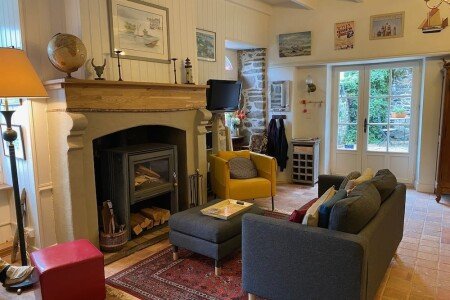 Maison traditionnelle traditionnelle, 3 chambres, avec jardin