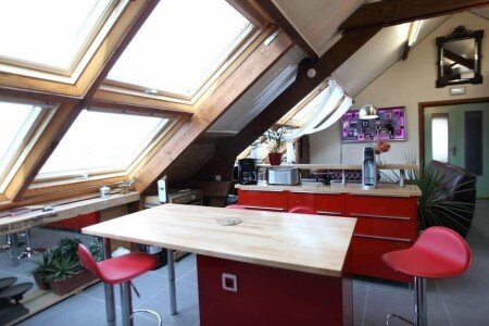 Loft chic, 5 chambres, avec piscine