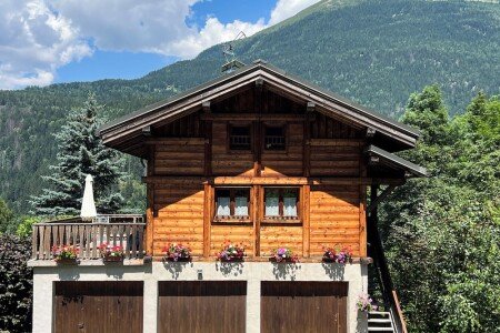 Chalet 2 chambres, avec jardin