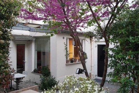 Studio design, 1 chambre, avec jardin