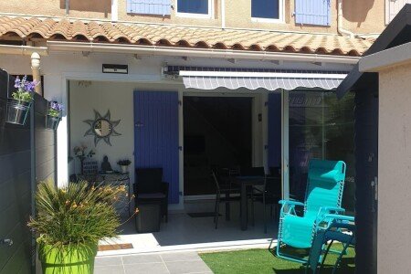 Maison tout confort, 2 chambres, avec piscine