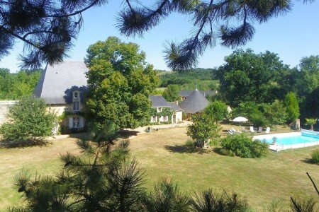 Château chic, 6 chambres, avec piscine