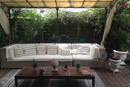 Maison tout confort, 4 chambres, avec salle de sport