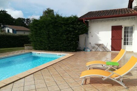 Gîte 1 chambre, avec piscine
