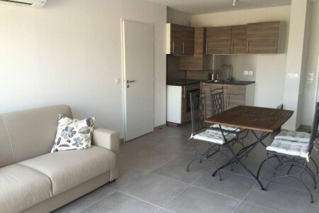 T2 1 chambre, avec jardin