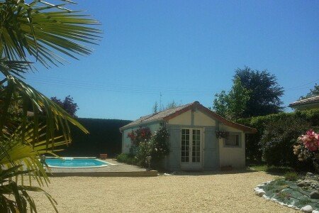 Bed and breakfast 1 chambre, avec piscine