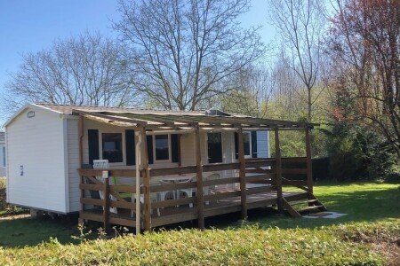 Mobil home 3 chambres, avec jacuzzi