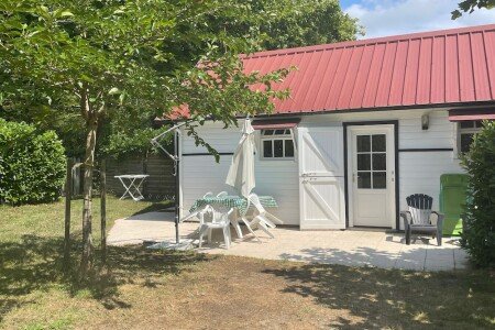 Chalet 2 chambres, avec jardin
