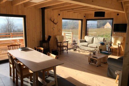 Chalet 3 chambres, avec jardin