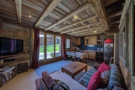 Chalet cozy, 3 chambres, avec jardin