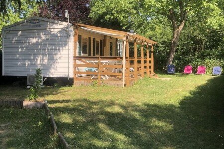 Mobil home 3 chambres, avec jacuzzi