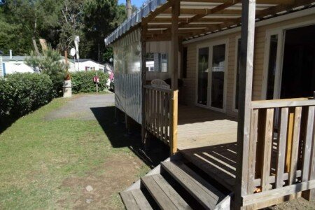 Mobil home tout confort, 3 chambres, avec jacuzzi