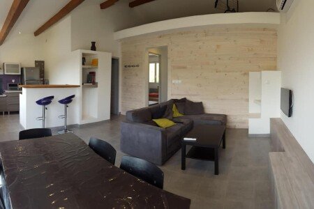 Gîte 2 chambres, avec piscine