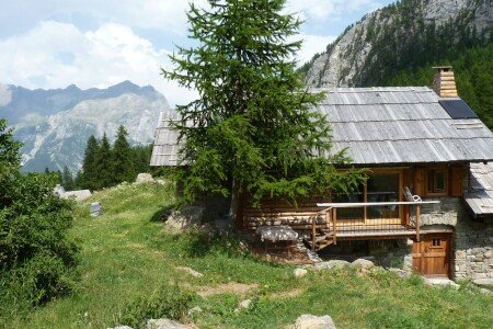 Chalet 2 chambres, avec jardin