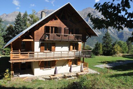 Chalet design, 7 chambres, avec jardin