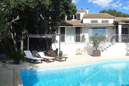 Villa chic, 3 chambres, avec piscine