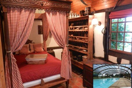 Maison authentique, 1 chambre, avec jacuzzi