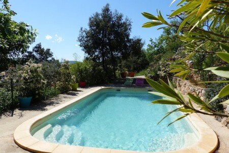 Maison de campagne 3 chambres, avec piscine