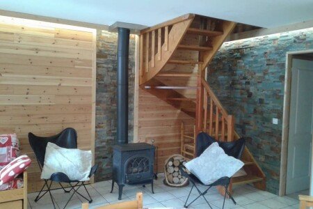Chalet 4 chambres, avec jardin