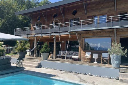 Villa contemporaine design, 5 chambres, avec jacuzzi