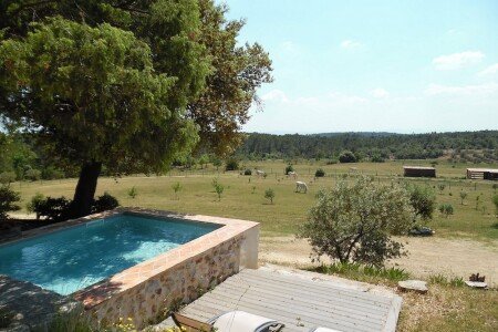 Maison 1 chambre, avec piscine