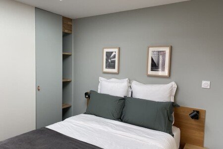 Appartement design, 1 chambre, avec wifi