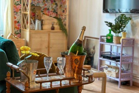 Appartement de charme, 2 chambres, avec jacuzzi