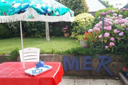 Appartement design, 1 chambre, avec jardin