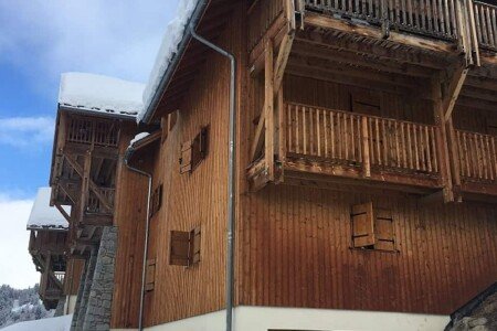 Chalet chic, 3 chambres, avec piscine