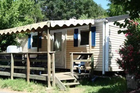 Mobil home tout confort, 2 chambres, avec piscine