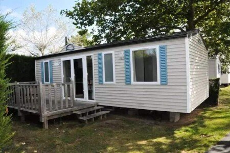 Camping / Mobil Home chic, 3 chambres, avec piscine