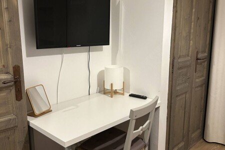 Appartement 1 chambre, avec jardin