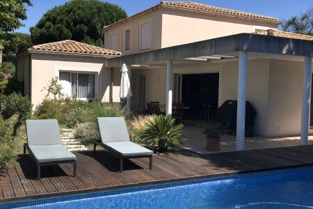 Villa 3 chambres, avec piscine