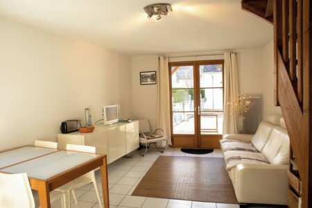 Appartement 3 chambres, avec jardin