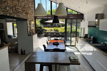 Maison authentique, 4 chambres, avec jardin