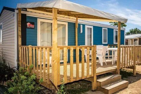 Mobil home 3 chambres, avec jacuzzi