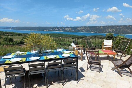 Bateau 3 chambres, avec piscine