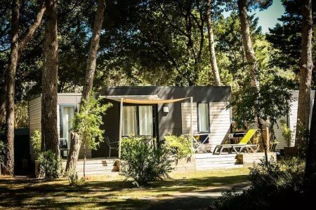 Mobil home chic, 2 chambres, avec climatisation