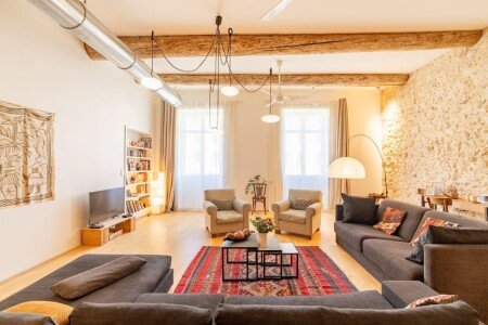 Appartement design, 2 chambres, avec climatisation