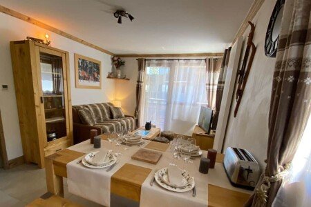 Appartement 2 chambres, avec jardin