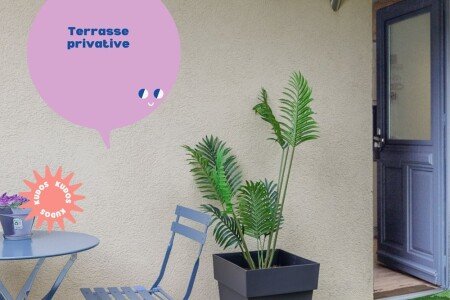 Studio cozy, 1 chambre, avec wifi