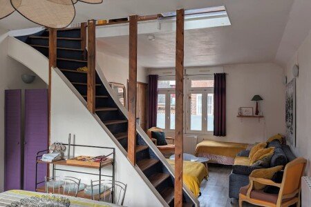 Gîte 1 chambre, avec wifi