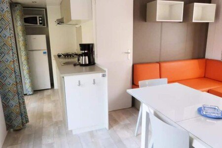 Mobil home 4 chambres, avec climatisation