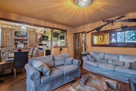 Appartement 2 chambres, avec cheminée