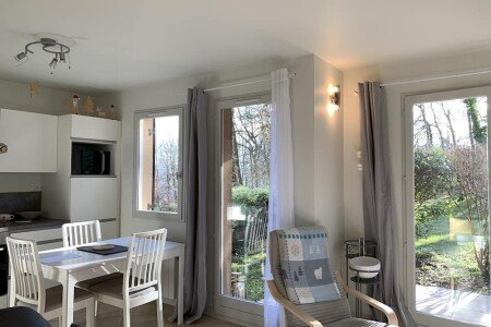 T2 tout confort, 1 chambre, avec jardin