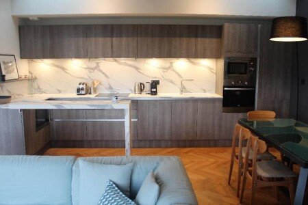 Appartement 3 chambres, avec jardin