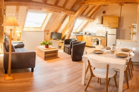 Maison cozy, 2 chambres, avec piscine