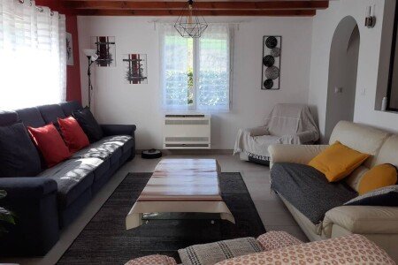 Maison cozy, 4 chambres, avec jacuzzi