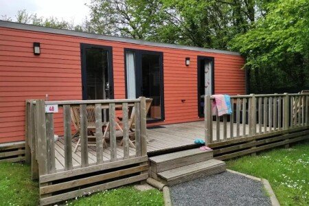 Mobil home 2 chambres, avec piscine